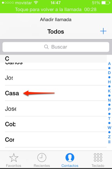 hacer conferencia con iphone 2